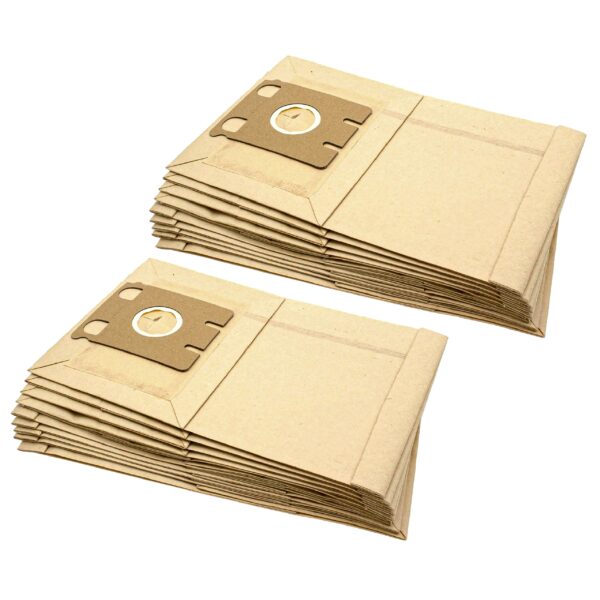 Pack 20x Sacos para Aspirador Europlus M305 compatível com Miele - papel