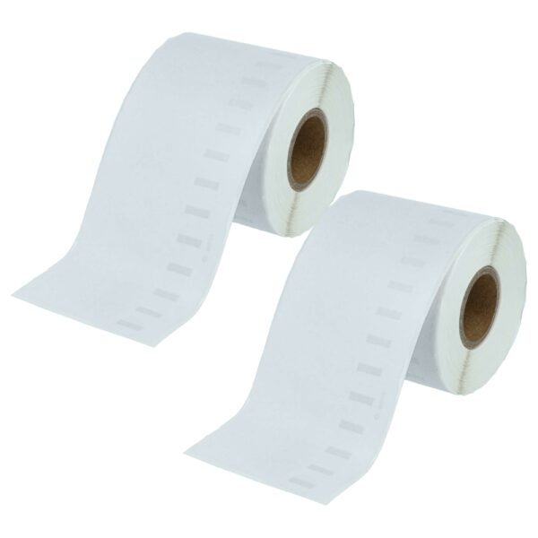 2x Rolo de Etiquetas vhbw substitui Dymo 99019 - 59 mm x 190 mm