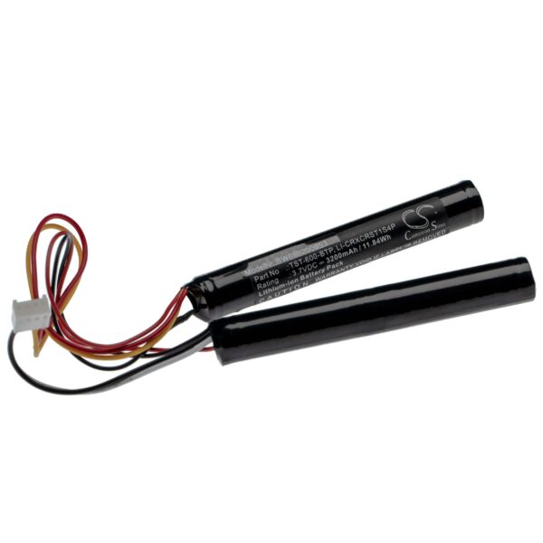 Bateria vhbw para Touchpad Wireless Crestron - 3200 mAh 3.7 V Li-Ion