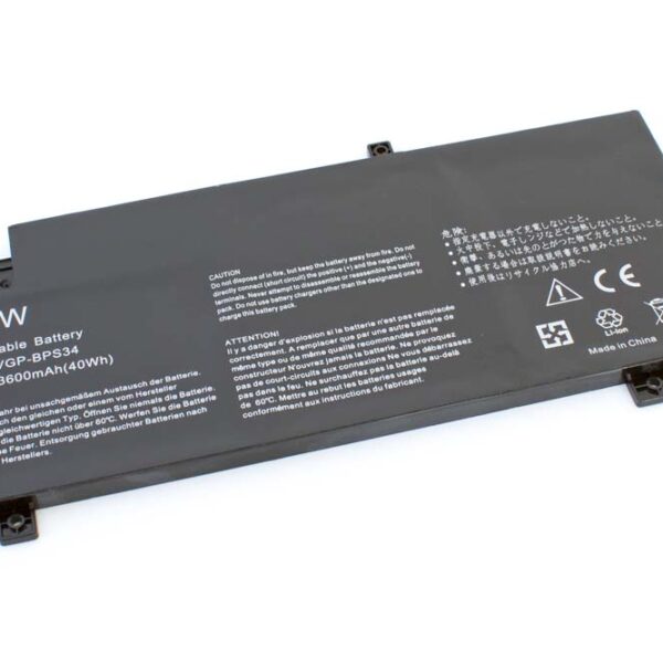 Bateria para Portátil vhbw substitui Sony VGP-BPS34 - 3600 mAh 11.1 V