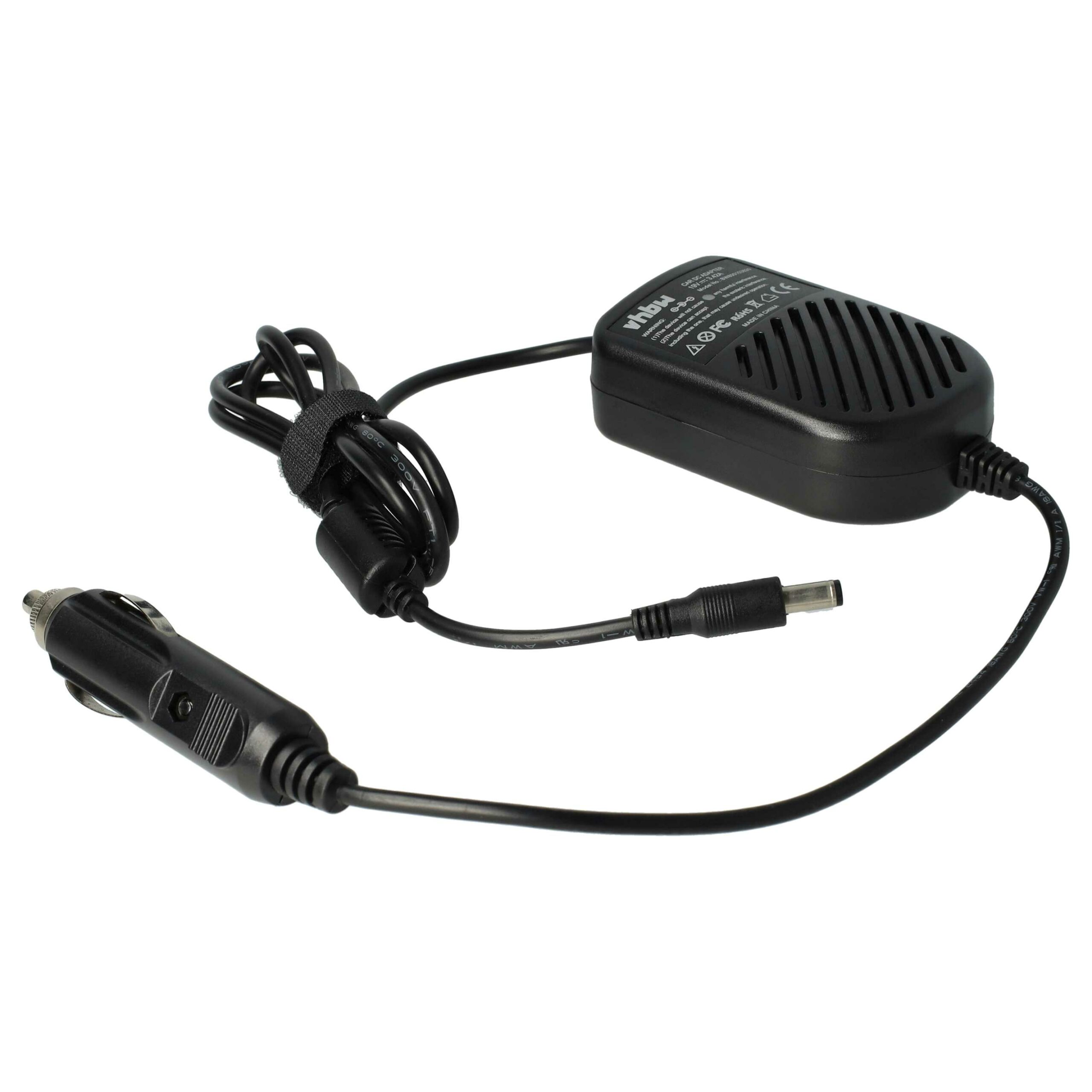 Carregador para Isqueiro de Carro vhbw Acer LC.ADT01.001 65W 19V / 3.42A