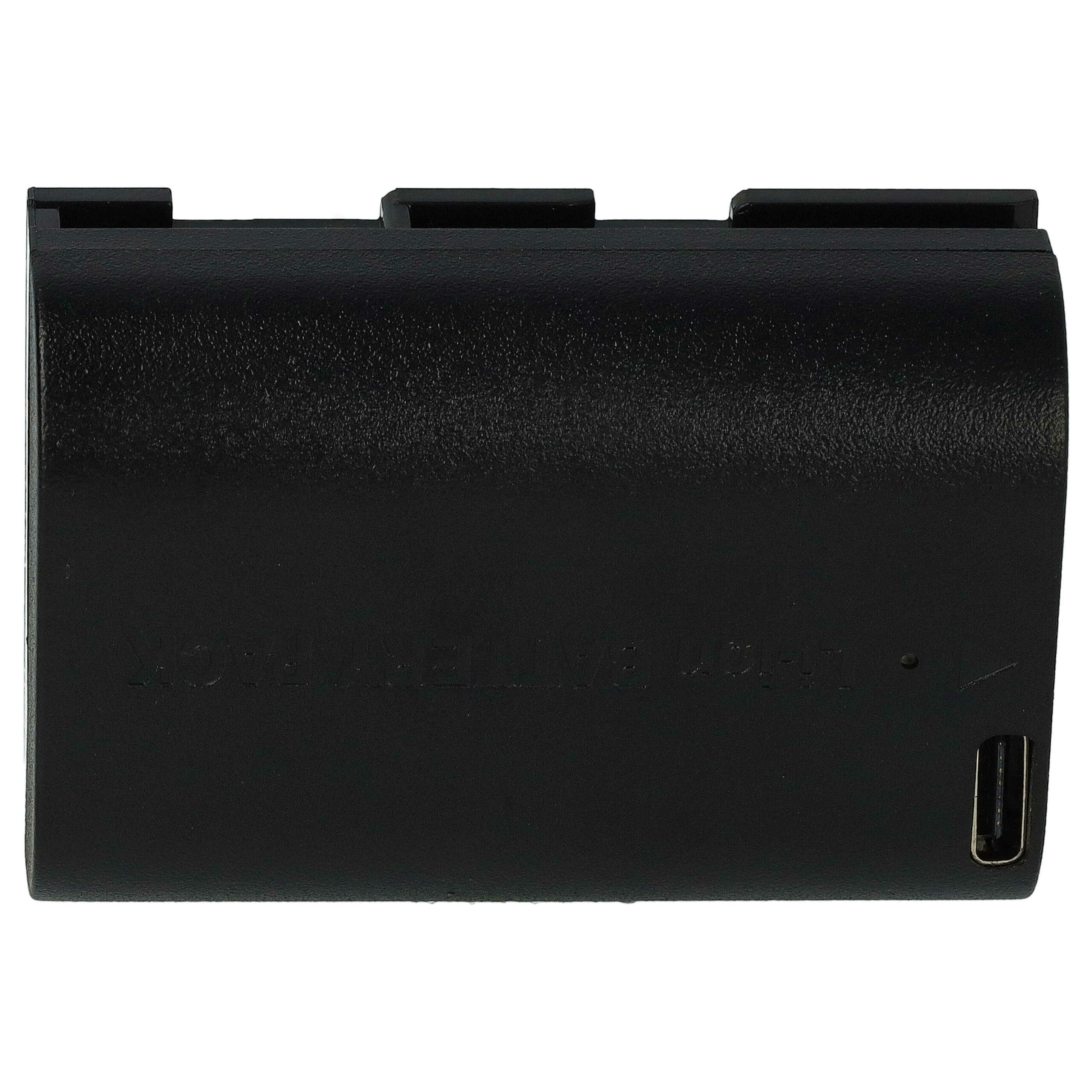 3x Baterias EXTENSILO para Canon LP-E6 - 2250mAh, 7.4V, com Porta USB-C - Image 4