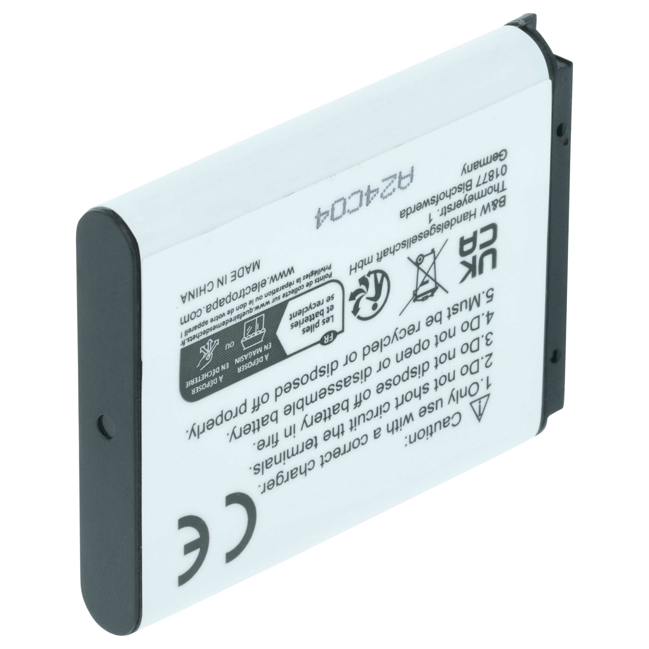 3x Bateria EXTENSILO para Samsung BP-70a, SLB-70A, EA-BP70A - 700mAh, 3.6V, Li-Ion - Image 2