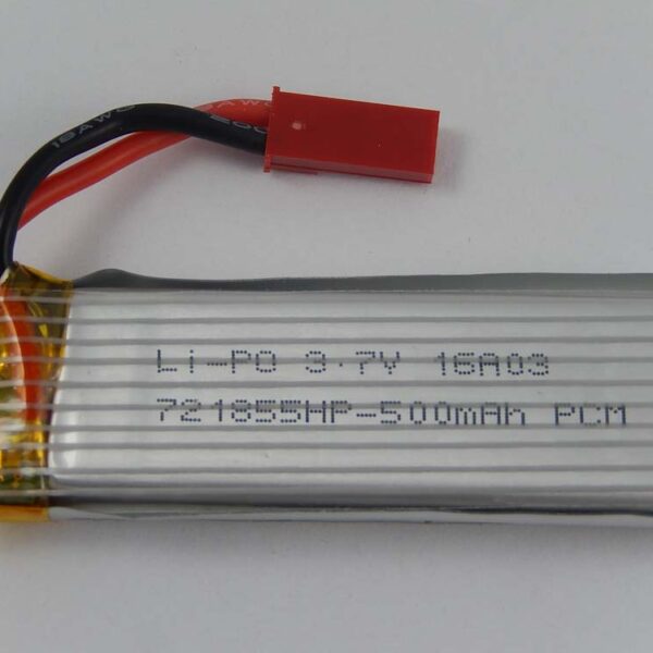 Bateria de substituição vhbw para Revell 751860 - 500 mAh 3.7 V Li-polímero