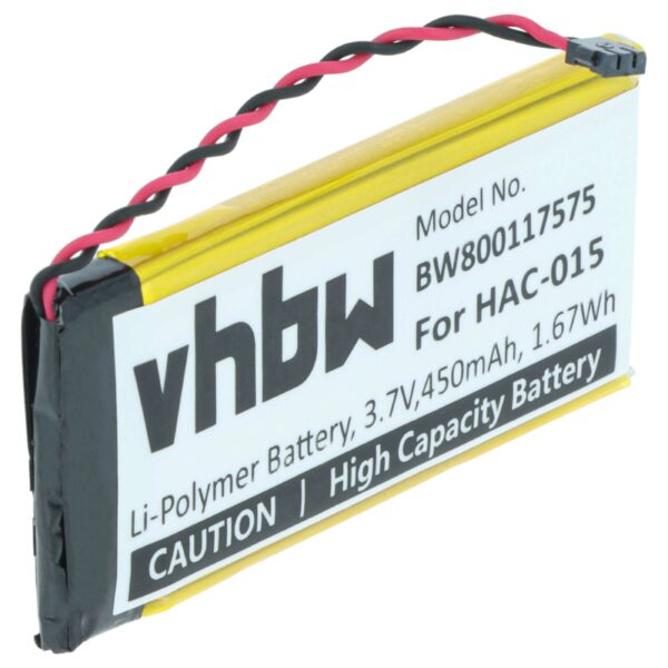 Bateria vhbw para Nintendo Switch HAC-BPJPA-C0, HAC-006 - 450 mAh 3.7 V Li-polymer