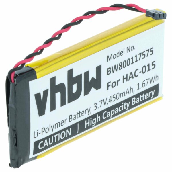 Bateria vhbw para Nintendo Switch HAC-BPJPA-C0, HAC-006 - 450 mAh 3.7 V Li-polymer