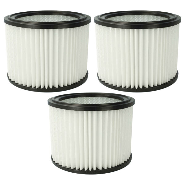 3x Filtro de Substituição vhbw para Aspiradores Hitachi/HiKOKI 4100601