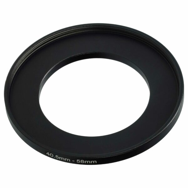 Adaptador de Aumento de Rosca 40.5 mm para 58 mm - Filtros e Objetivas