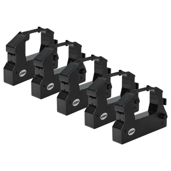 5x Fita de Tinta Compatível com Epson ERC-28, C43S015227 para Impressoras Matriciais e de Recibos Norand - Preto