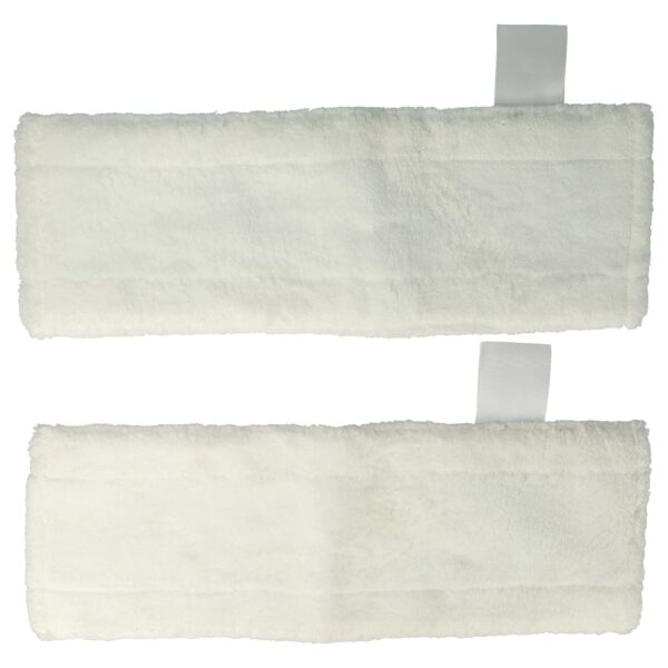 2x Panos de Mopa para Limpador a Vapor Kärcher - vhbw