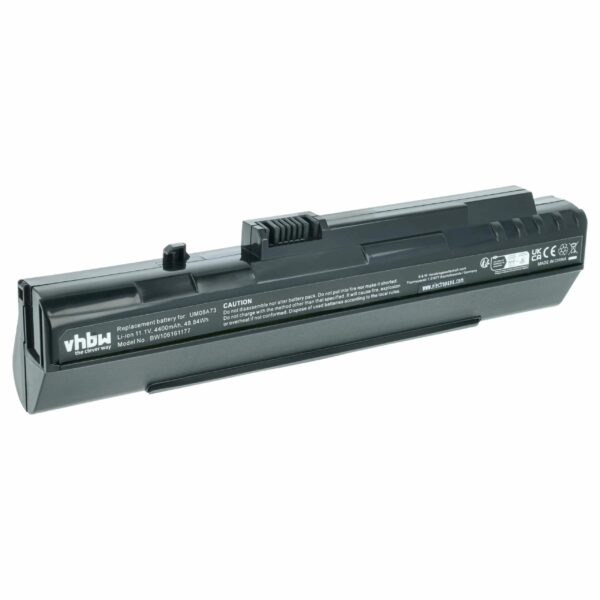 Bateria para Portátil vhbw compatível com Acer BT.00605.035, 934T2780F, BT.00607.039 - 4400 mAh 11.1 V Li-Ion, azul escuro
