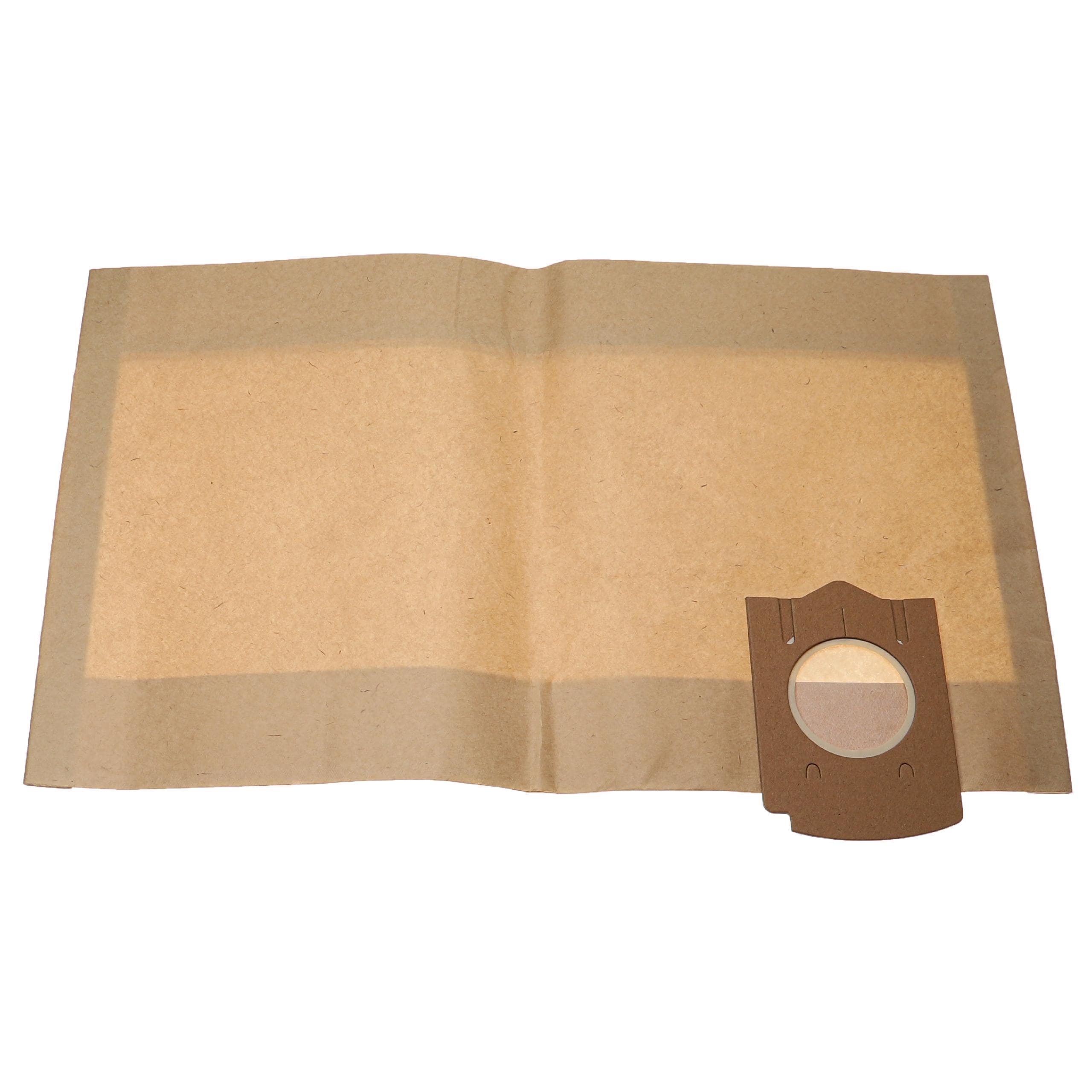 10x Sacos para Aspirador Bosch 2605411061, 3165140073615 - Papel vhbw