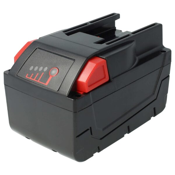 Bateria EXTENSILO para Ferramentas Elétricas AEG Milwaukee 48-11-1830 5000 mAh 28 V Li-Ion