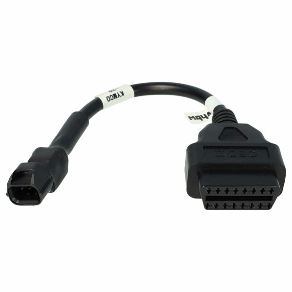 Adaptador OBD2 3 pinos para OBD 16 pinos vhbw - Kawasaki, Kymco Motociclo e Scooter