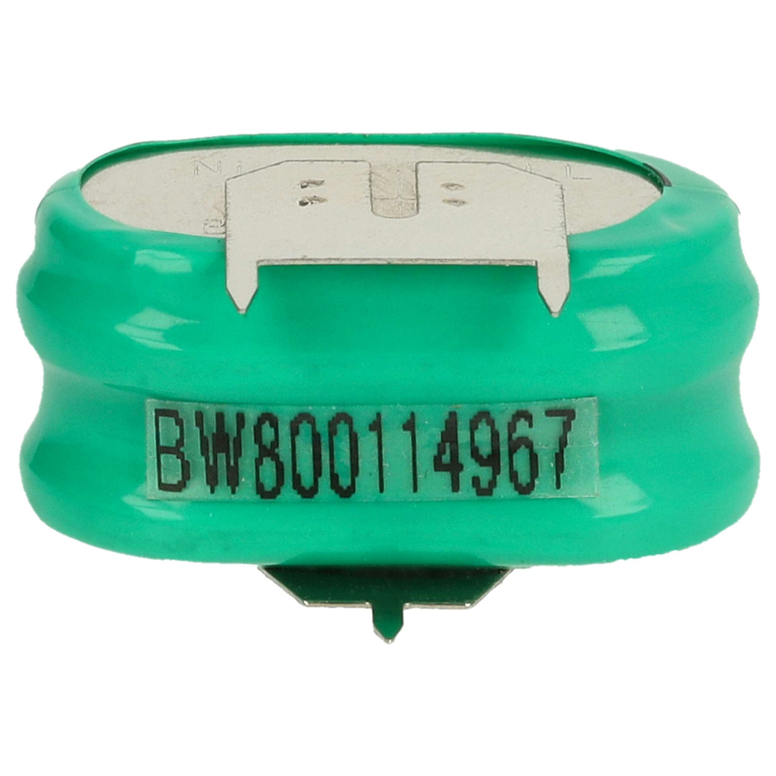 Bateria Recarregável vhbw Tipo 2/V150H 3 Pinos 150 mAh 2.4V NiMH - Pack 5 Unidades - Image 4