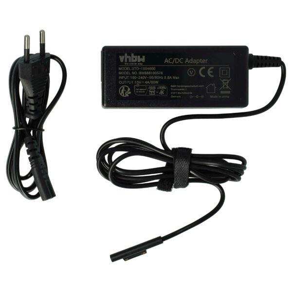 Adaptador de Alimentação de Rede vhbw para Microsoft Notebook - Substitui A1706 - 300 cm