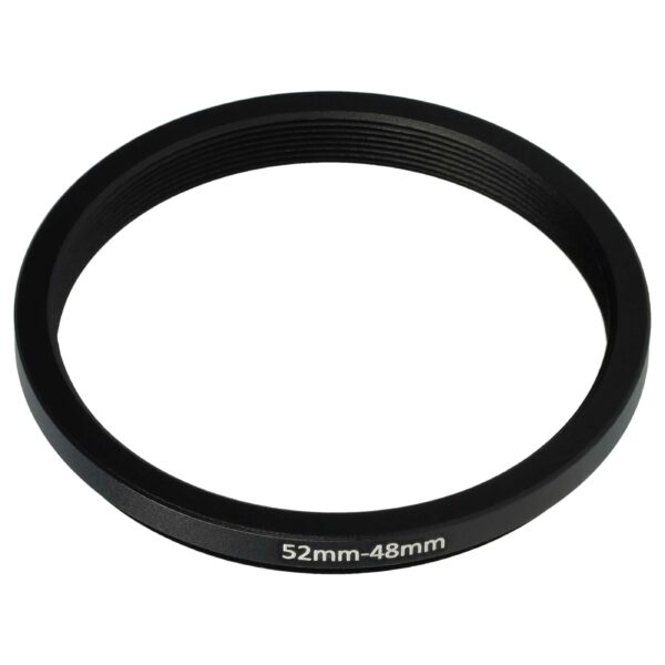 Anel Adaptador Step-Down vhbw de 52 mm para 48 mm para Objetivas de Câmara