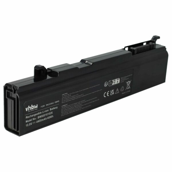Bateria para Notebook Toshiba PA3356U-1BRS, A9-S9020V, PA3356U-1BAS - 4400 mAh 10.8 V Li-Ion
