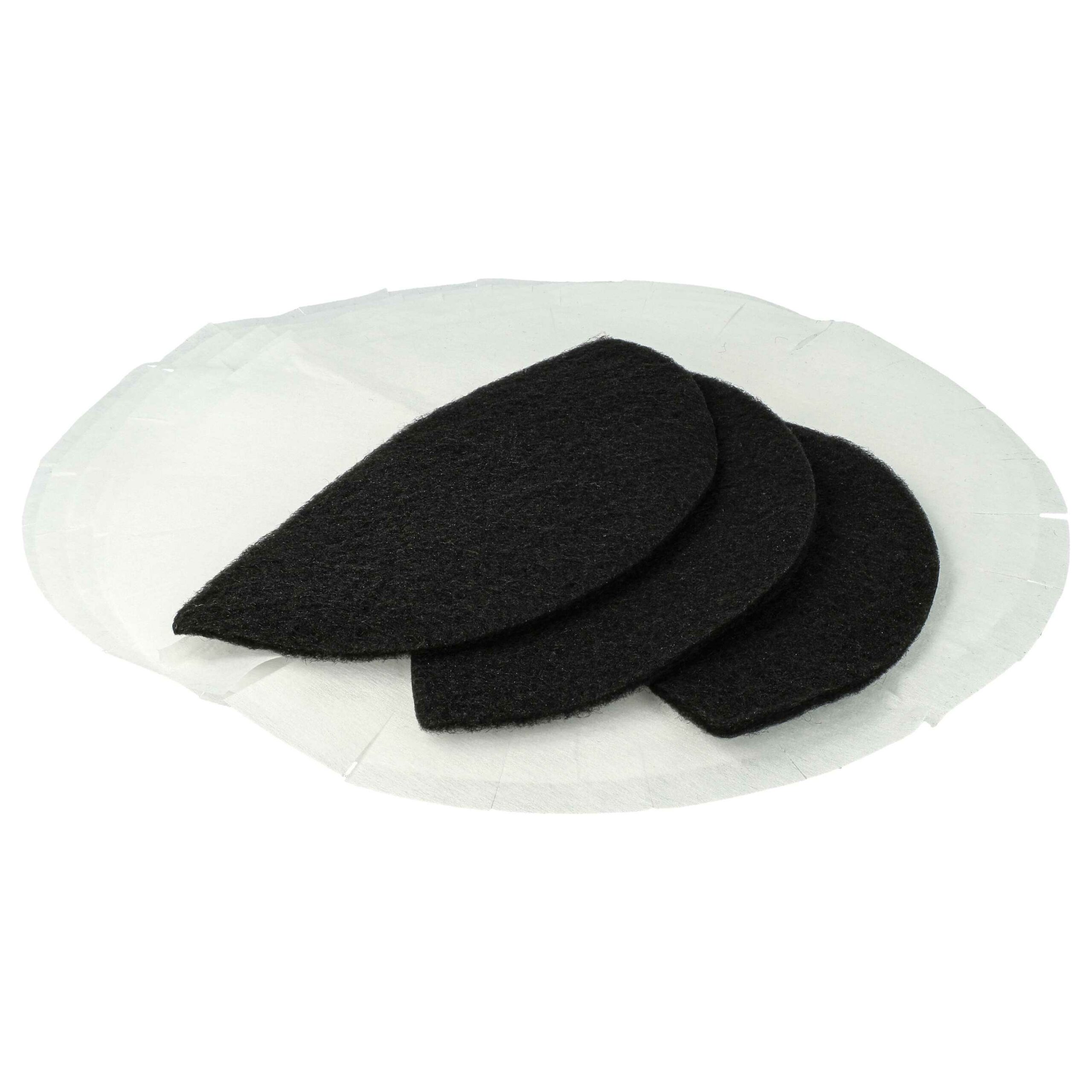 Jogo de 18 Filtros para Fritadeira DeLonghi DL F38 - 12 Filtros de Papel e 6 de Carvão Ativado vhbw - Image 2