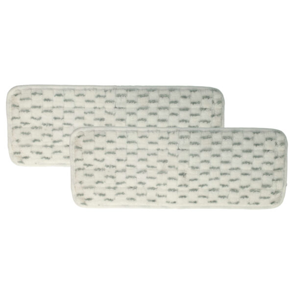 Jogo de Panos de Limpeza (2 peças) vhbw compatível com Vileda 158410 para Mop de Chão - Microfibra