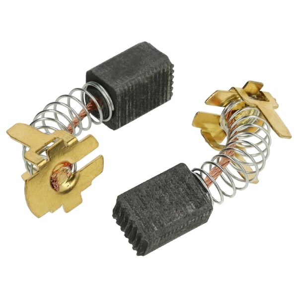 2x Escovas de Carvão Substituição para Hitachi 999-100 - Ferramentas Elétricas 10 x 7.5 x 6.6 mm