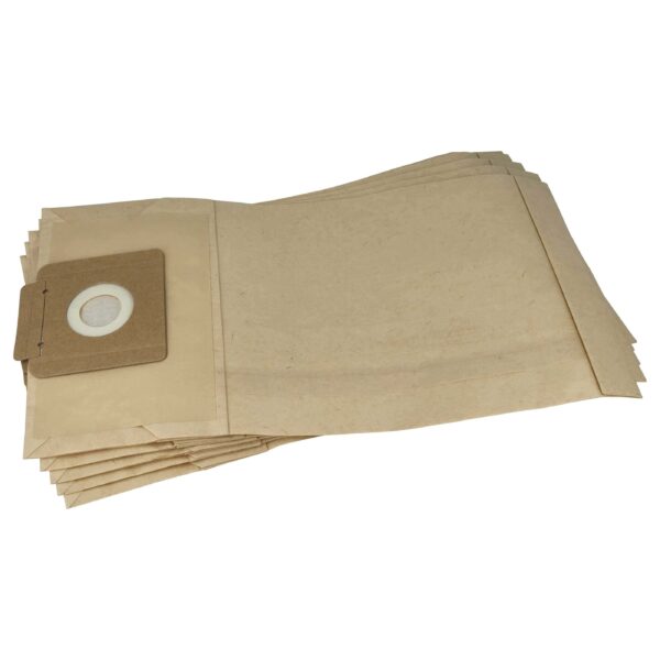 Pack 5x Sacos para Aspirador Kärcher 6.904-312.0 e Würth - Papel vhbw