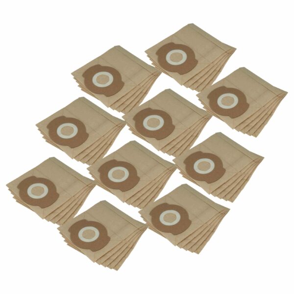 50 Sacos para Aspirador Bosch EasyVac 3 vhbw