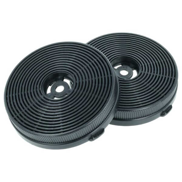 2x Filtro de Carvão Ativado de Substituição para Coifa PKM S23-60ABPY - 13,3 cm (vhbw)