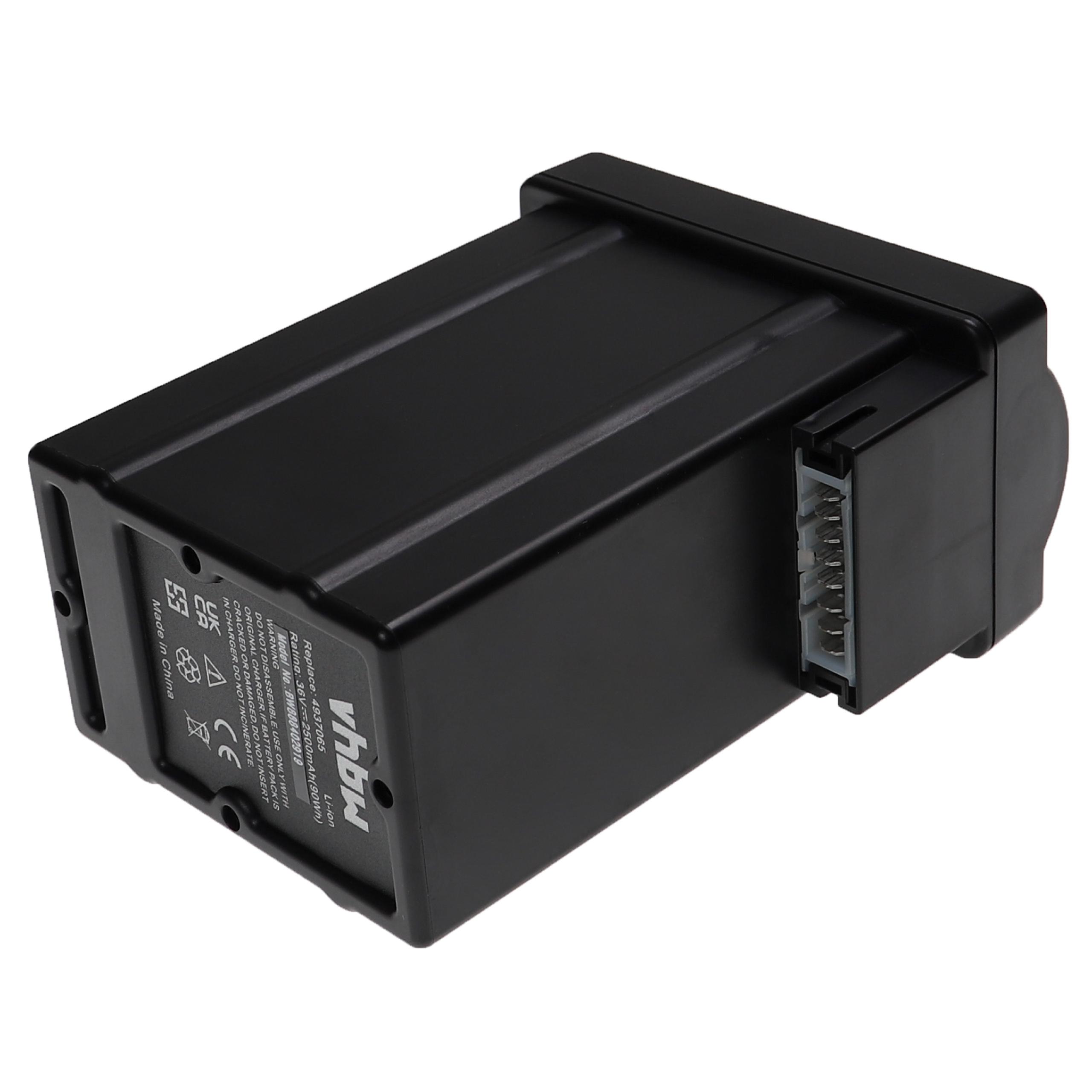 Bateria vhbw para Wolf Garten Li-Ion Power-Pack 1 - 2500 mAh 36 V - Image 2