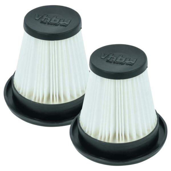 2x Filtro de Cartucho vhbw para Aspirador Stihl (substitui SA030801900), preto/branco