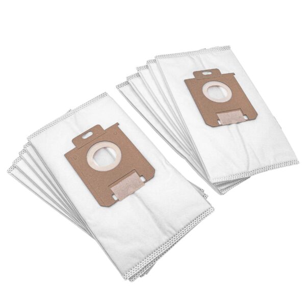 10x Saccos de Aspirador microfleece vhbw para Hanseatic Substitui Phillips S Bag
