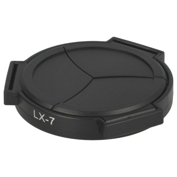 Tampa de Objetiva Automática vhbw para Leica, Panasonic Lumix e outras Câmaras - Plástico Preto