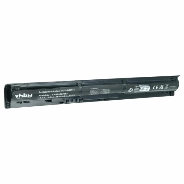 Bateria para Portátil HP vhbw - Substitui HP 811063-421, 805294-001, HSTNN-DB7B, 811346-001 - 2600 mAh 14.4 V Li-Ion