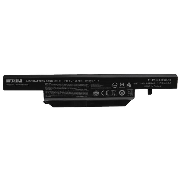 Bateria para Portátil Clevo / Schenker EXTENSILO 5200 mAh 11.1V Li-Ion (6-87-W650S-4D4A)