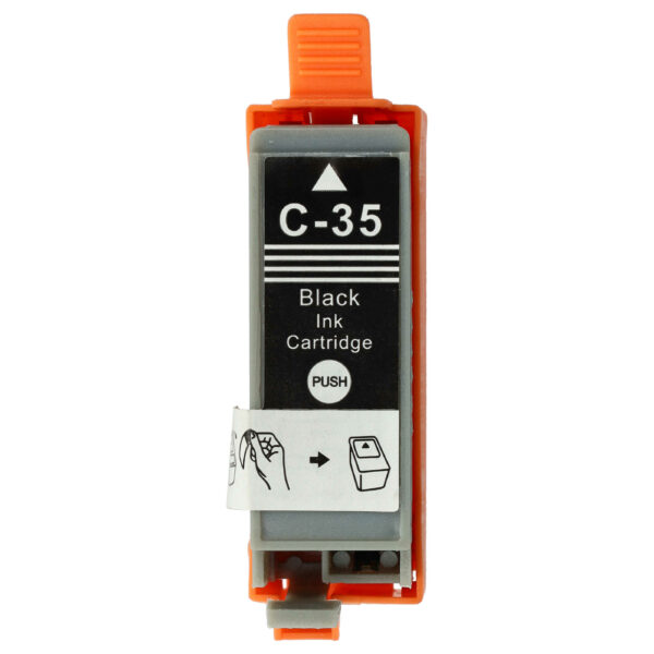 Tinteiro vhbw substitui Canon PGI-35BK para impressora Canon - Preto 10 ml