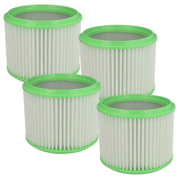 Filtro de cartucho vhbw (4x) para aspirador Gisowatt e Makita (substitui Makita 413525)