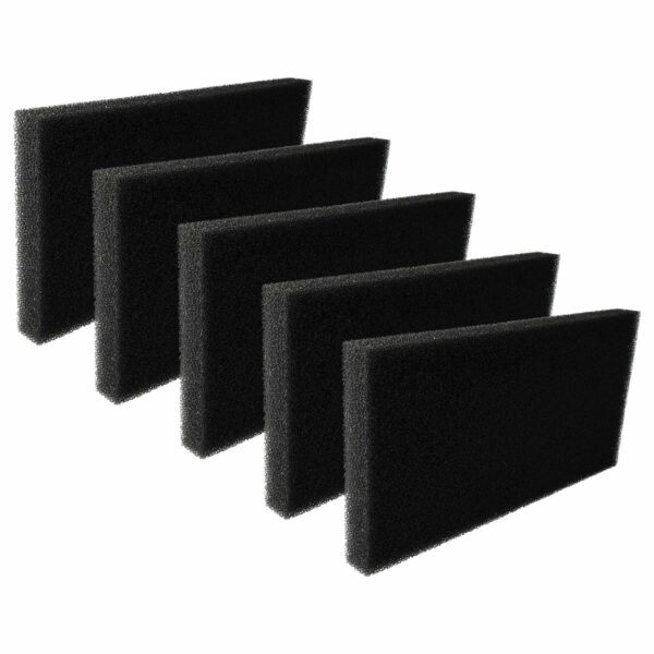 Conjunto de 5 Filtros de Espuma para Secadora Gorenje/Panasonic ANH-810183, ANH-628504, 429410 - vhbw