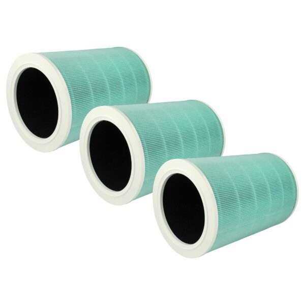 Pack 3x Filtros de Substituição para Xiaomi M6R-FLP - HEPA (H13) + Carvão Ativado vhbw
