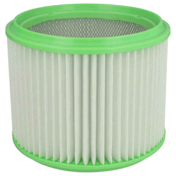 Filtro de Cartucho para Aspirador Gisowatt / Makita 413525 vhbw Branco/Verde