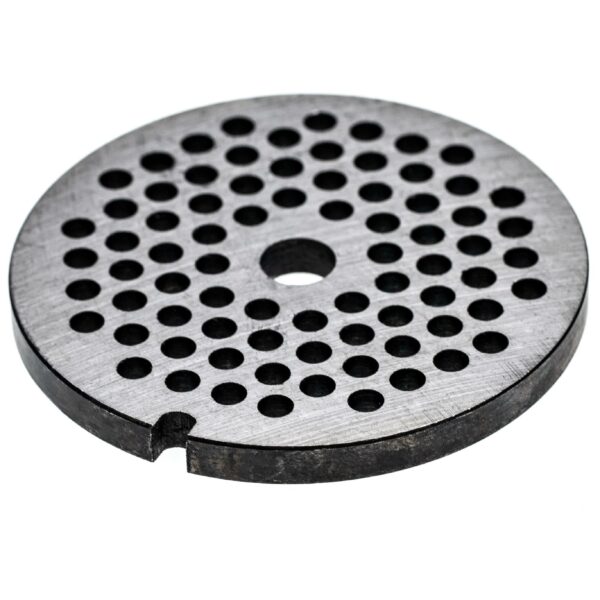 Disco de Moedor de Carne Tamanho 32 para Caso e Similares - Furos ⌀ 6 mm, Aço