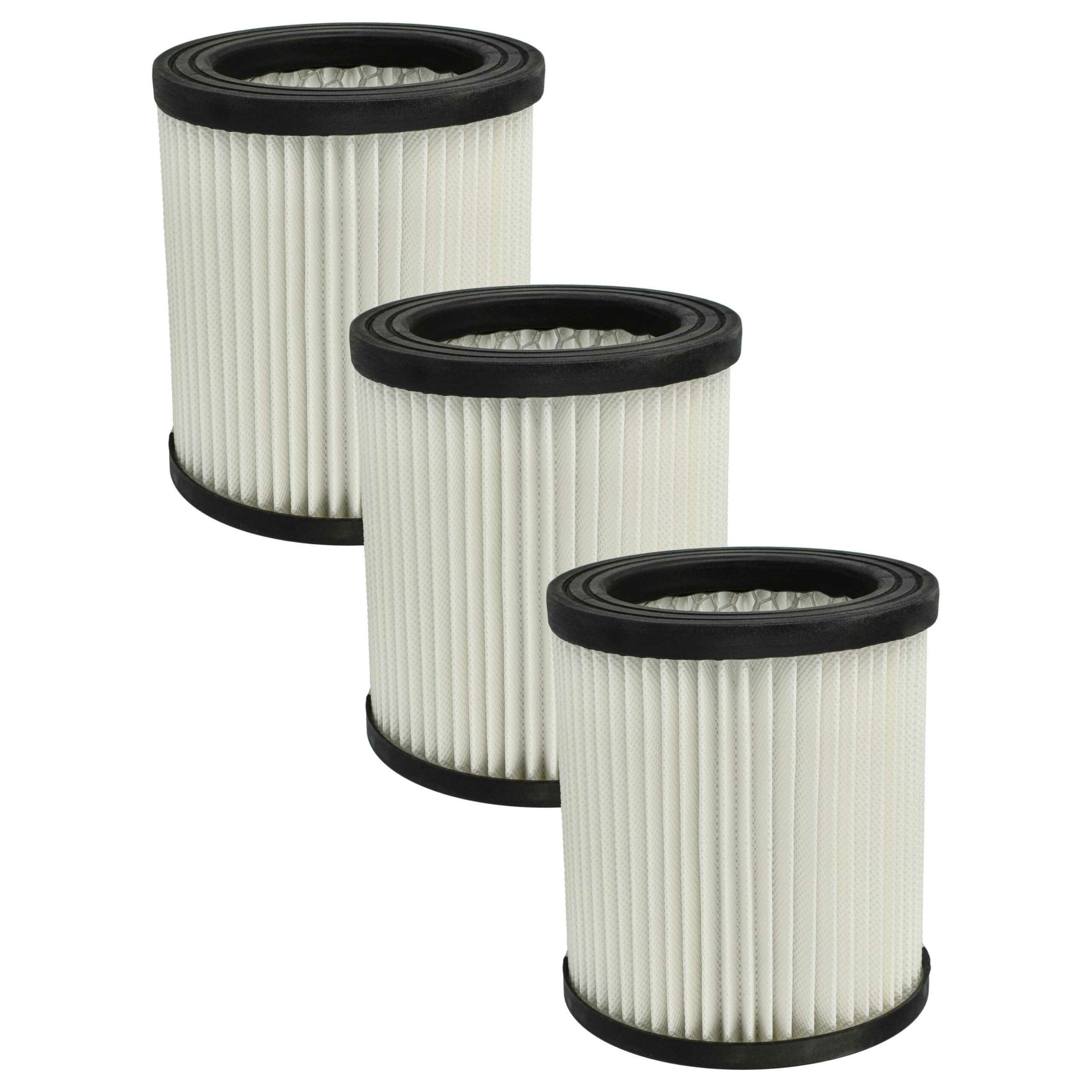 3x Filtro de substituição vhbw para aspirador Scheppach, classe F7 (ref. 7907702701)