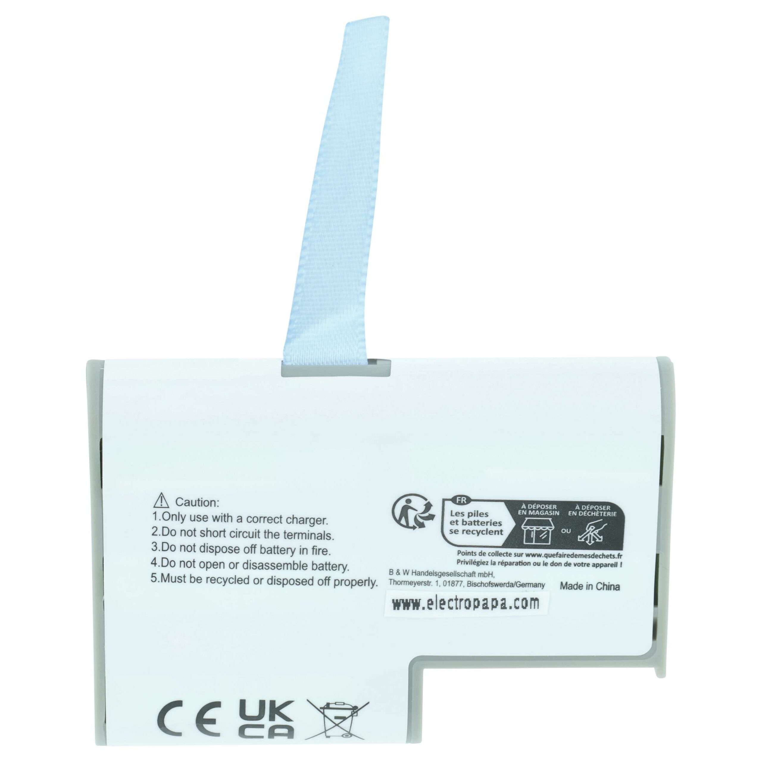 Bateria de Substituição vhbw para Symbol 50-14000-0, 21-36897-02, KT-12596-01 - Scanner POS 750 mAh 6V - Image 4