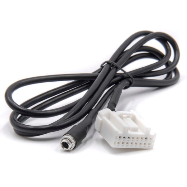 Cabo Adaptador AUX para Besturn, Mazda B70 e Rádios de Carro - 120cm vhbw
