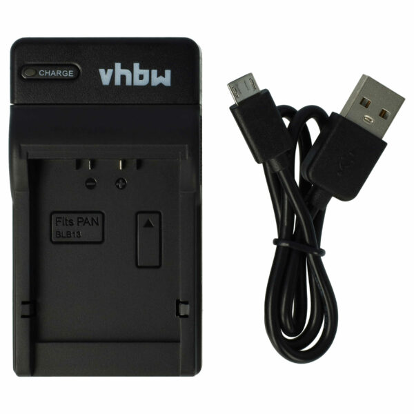 Carregador USB-C + Cabo USB-C para Panasonic Lumix DMC-G1, DMC-G1K, DMC-G1W, DMC-G2