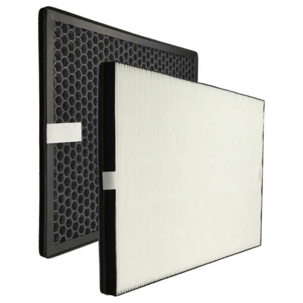 Conjunto de 2 Filtros vhbw para Purificador NanoProtect FY1410/30 - Filtro HEPA e Carvão Ativado