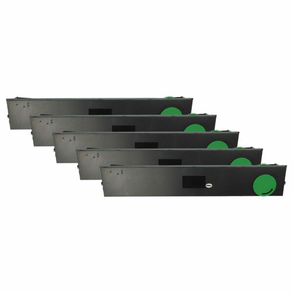 Pack 5x Fita de Tinta para Impressoras Matriciais Wincor-Nixdorf - Substitui Tally 397995 - Preto