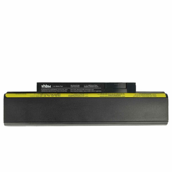 Bateria para Portátil Lenovo Compatível 42T4949, 42T4945, 42T4943, 0A36292, 0A36290 - 6600 mAh 11.1 V Li-Ion