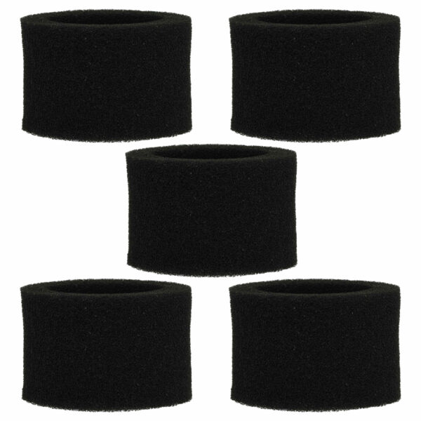 5x Anéis de Espuma Filtrante vhbw para Aspiradores Severin/Mio Star 5326-048
