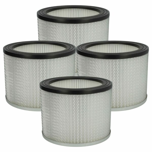 4x Filtro de Cartucho vhbw para Aspirador de Chaminés Rowi, substitui ROWI 212010019