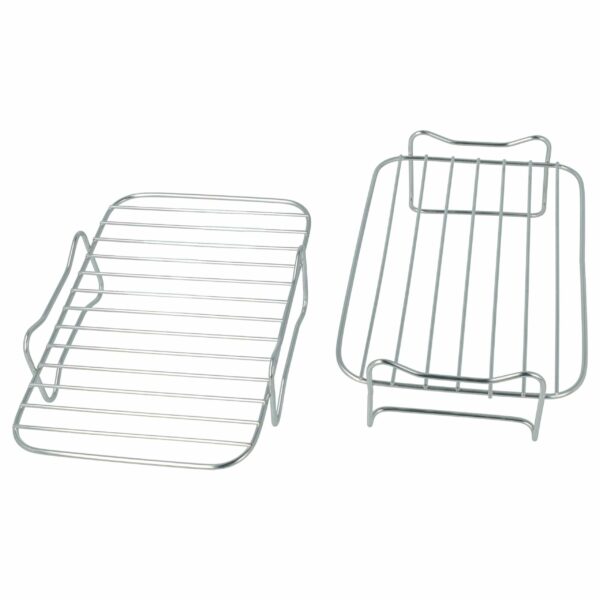 2x Grelha para Fritadeira de Ar Cecotec, ProfiCook, Ninja, Chefree - vhbw 20 x 13,5 x 8 cm